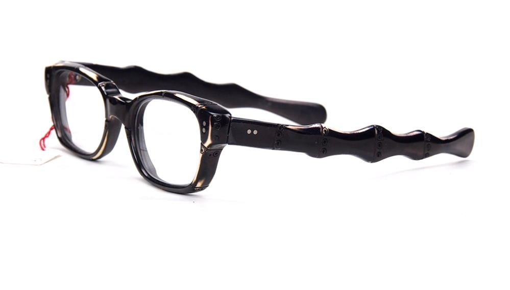 Rockabilly Brille der 50er Jahre im Bambusdesign fabrikneu und ungetragen