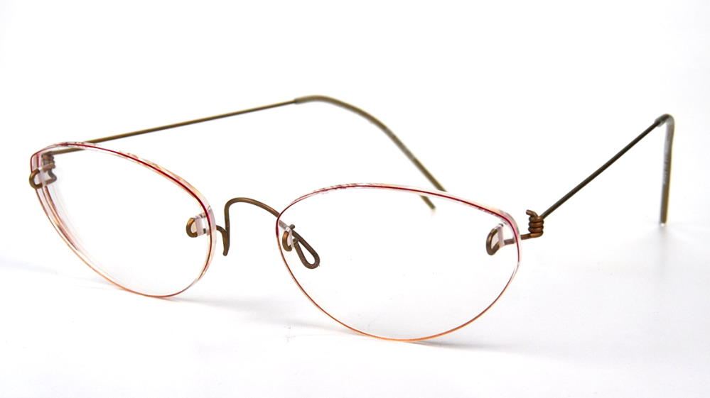 Lindberg Vintagebrille aufgearbeitet mit optischen Gläser im Top Zustand aus Titan