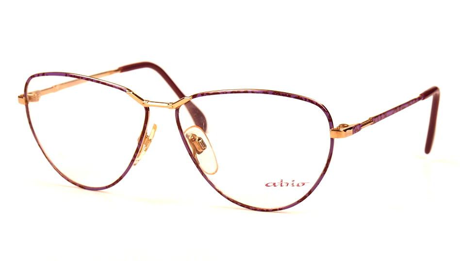 80er Jahre Vintage Damenbrille, original  Atrio 376, fabrikneu