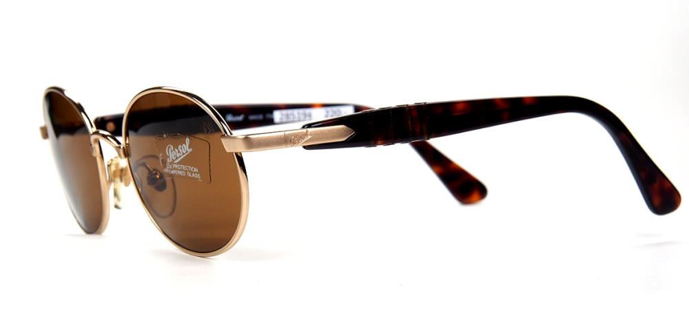 Persol Sonnenbrille 2021S U V Protection Vintage Brille mit dkl. Gläsern