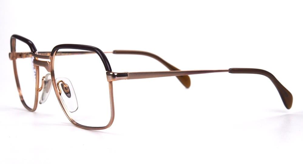 Vintage Brille der 90er Jahre original Metzler Metall mit Oberbalken