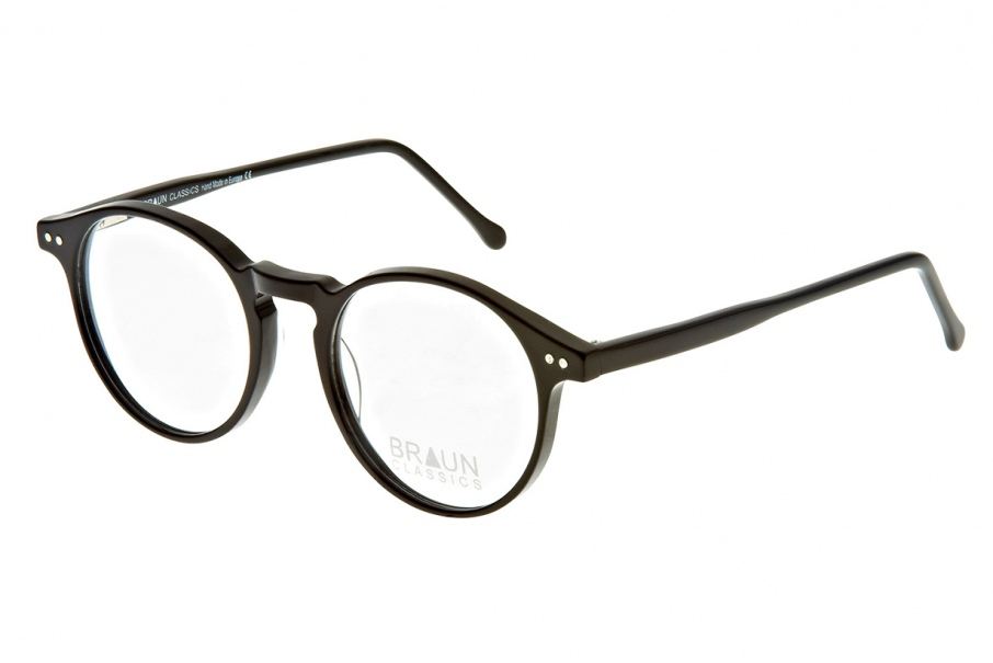 Braun Classics Eyewear, Modell 70 Matt F4 Schwarz