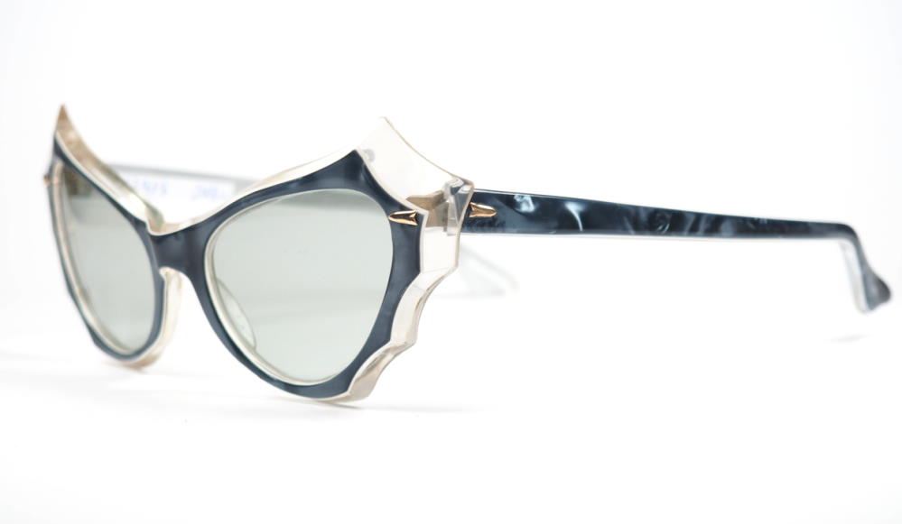 Cateye Brille der 50er Jahre, eine außergewöhnlich schöne Schmetterlingsbrille