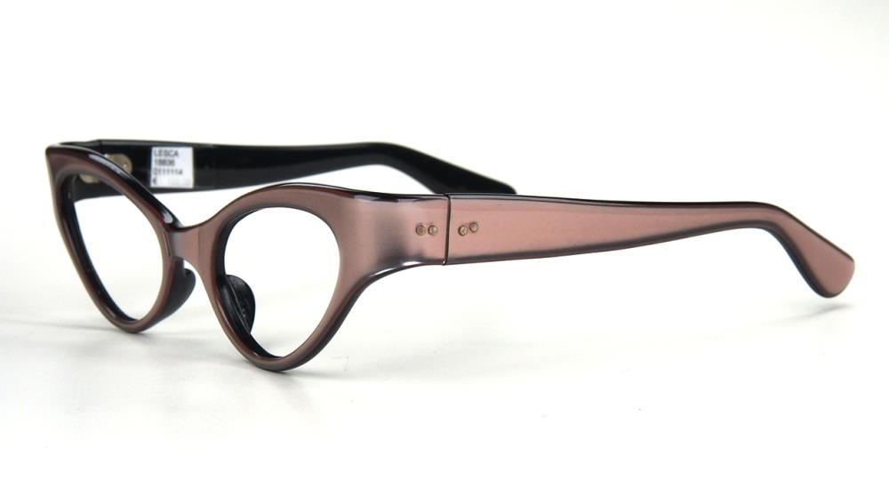 50er Jahre Brille als Schmetterlingsbrille, Cateyebrille