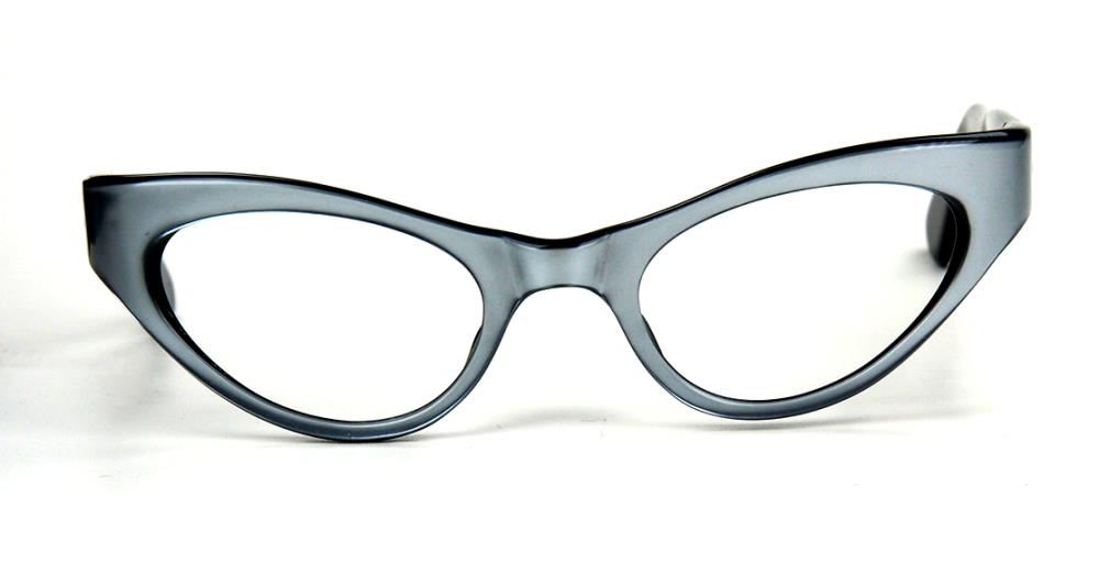 50er Jahre Brille als Schmetterlingsbrille oder Cateyebrille