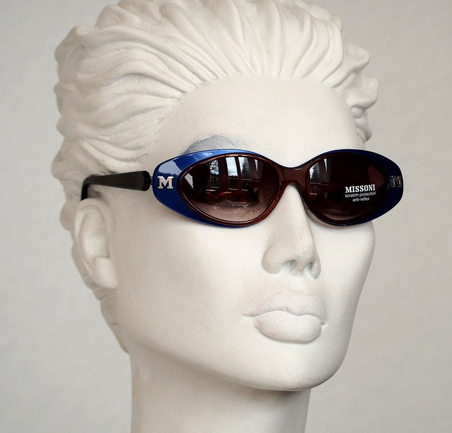 Sonnenbrille von Missoni 90er Jahre Kult-Sonnenbrille echte Vintagebrille