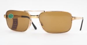 Coole Vintage Sonnenbrille der 60er Jahre aus Golddoublè