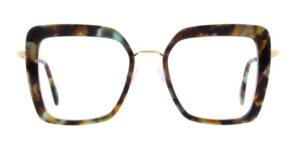 Andy Wolf eyewear Frame 4819 col. 06 teal gold