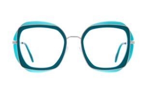 Andy Wolf eyewear Frame 4820 col. 06 teal silver