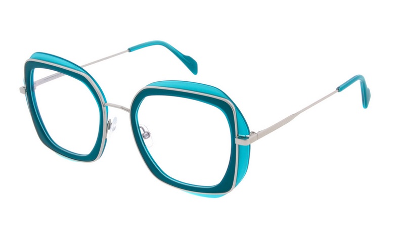 Andy Wolf eyewear Frame 4820 col. 06 teal silver – Bild 2