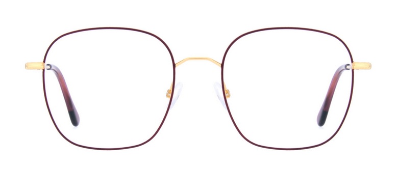 Andy Wolf eyewear Frame 4834 col. 04 gold red