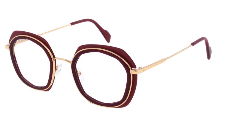 Andy Wolf eyewear Frame 4836 col. 02 gold red – Bild 2