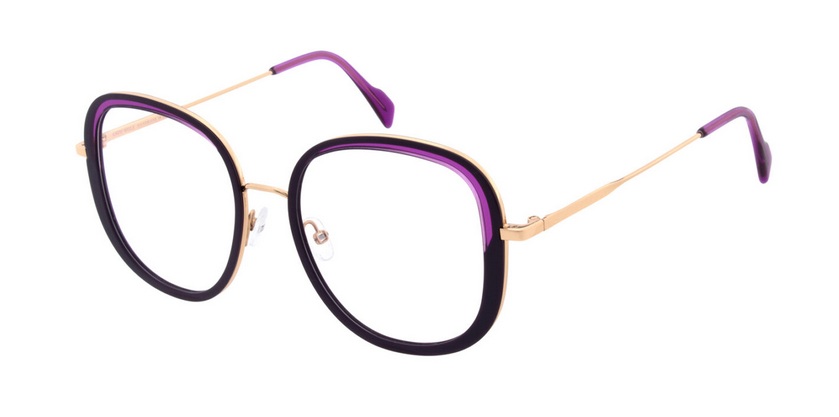 Andy Wolf eyewear Frame 4846 col. 03 violet roségold – Bild 2