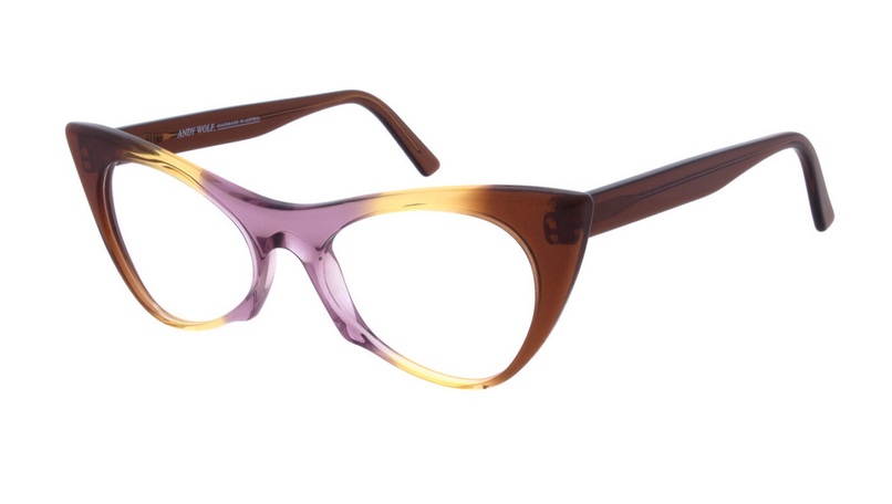 Andy Wolf eyewear Frame 5028 col. 3 brown yellow – Bild 2