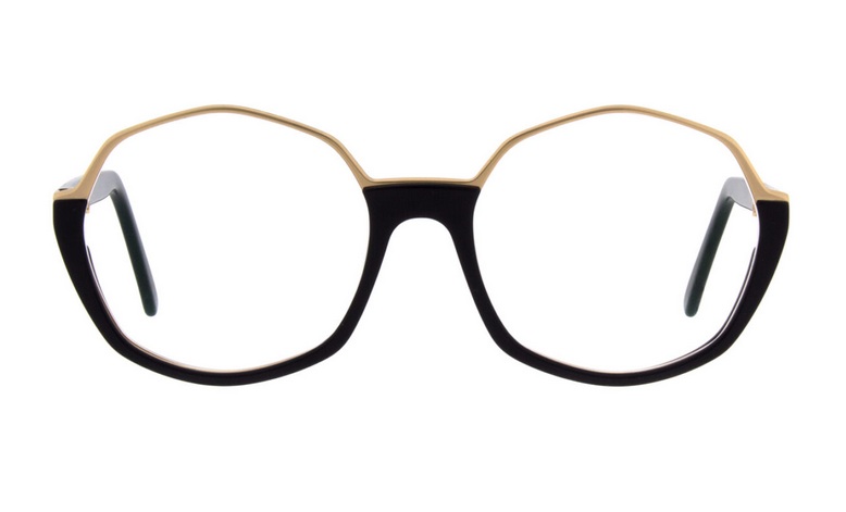 Andy Wolf eyewear Frame 5164 col. 01 black gold