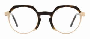 Andy Wolf eyewear Frame BRANCUSI Col. B gold-brown