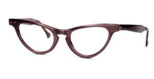 Bildschöne Cateyebrille von Hudson aus den USA, als Schmetterlingsbrille aus den 50er Jahren