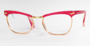 Ku´damm 59 Cateye Brille der 60er aus Golddoublé