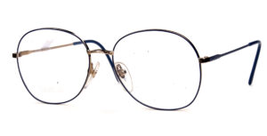 Kultbrille der 80er Jahre, silberfarben von Essilor