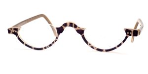 Halbbrille, Lesebrille, Vintagehalbbrille echt Lesca DL9