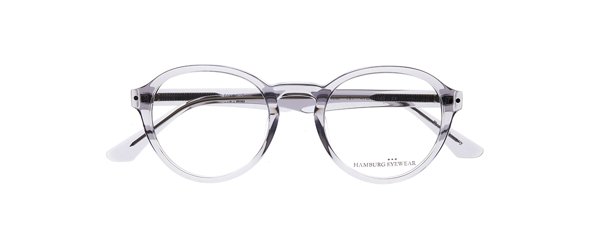 Hamburg Eyewear Rosa 131 seidengrau transparent – Bild 2