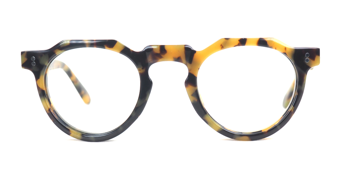 Lesca Lunettes Vintage Pantobrille in dunkelhavanna