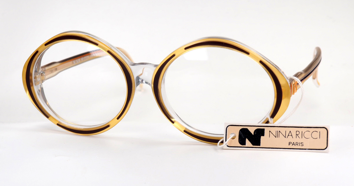 Nina Ricci Vintagebrille der 80er Jahre