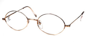 Ovale Brille, 10 Karat, fabrikneu, aus den 60er Jahren