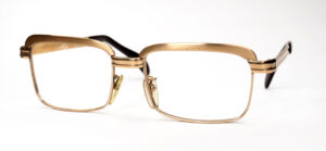 Echte Rockabilly Vintagebrille 70er Jahre Browline