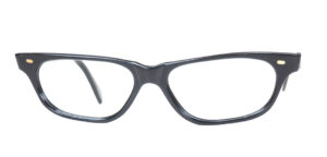 Echte Vintagebrille der 60er Jahre, schwarz