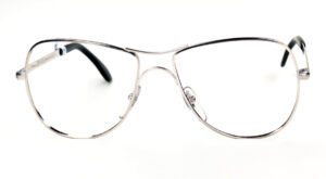 Echte Vintagebrille der Firma Actuell aus den 80ern, in silber