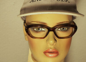 Große Cateye Vintagebrille in besonders schöner Form
