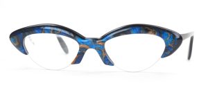 Cateye Brille Vintagebrille der 70er Jahre vom Designer Proksch*s